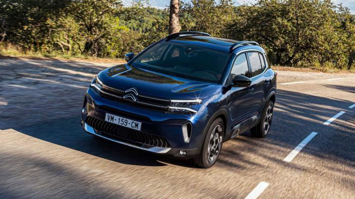 Ανανεωμένο Citroen C5 Aircross με νέα εμφάνιση & infotainment 